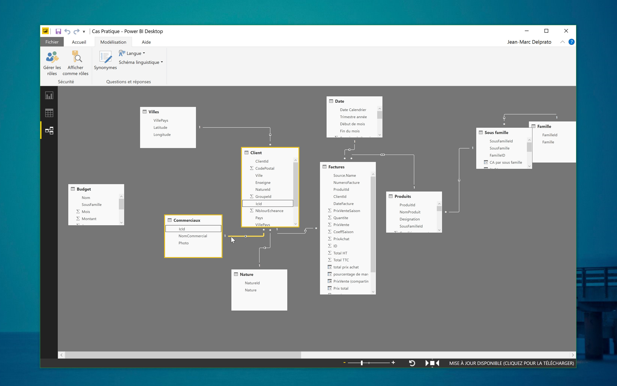 Modélisation avec Power BI Desktop