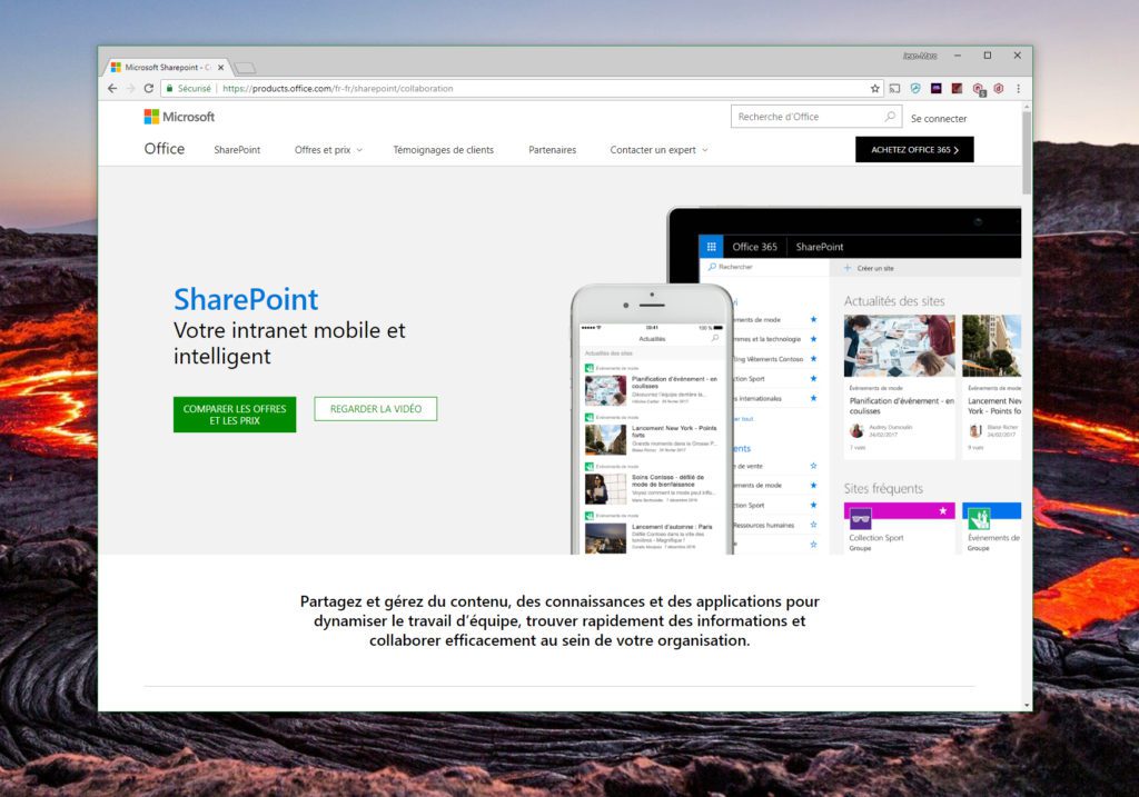 Avec SharePoint, vous déployez un puissant système centralisé et collaboratif de gestion des documents