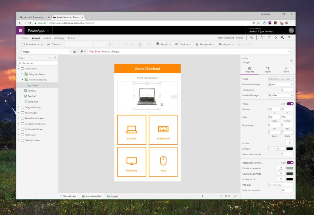 Avec PowerApps, vous développez rapidement des apps mobiles très intuitives, pour collecter ou présenter les données